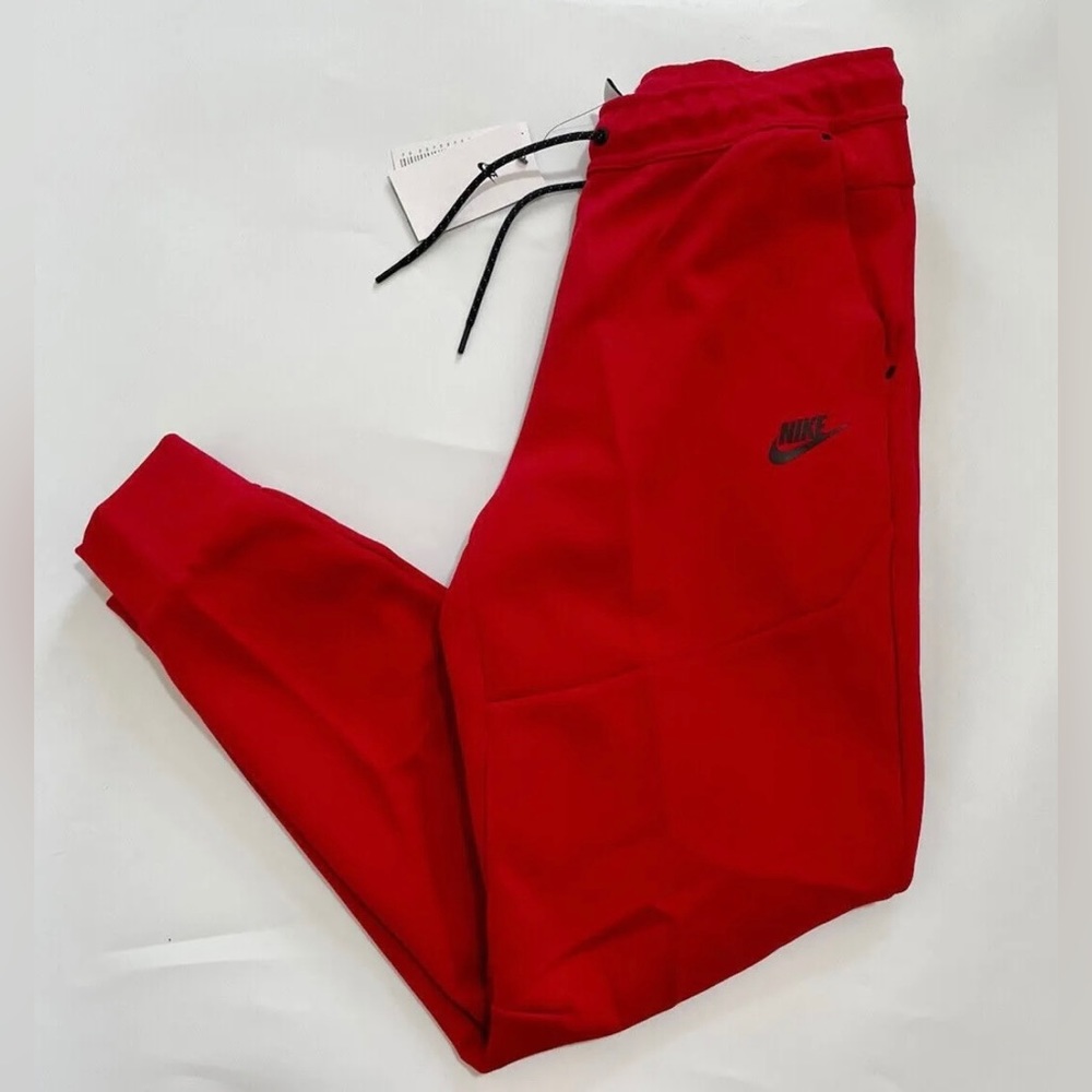 Nike NSW Tech Fleece Joggers university Red CU4495 657 Men's s/XL NWT